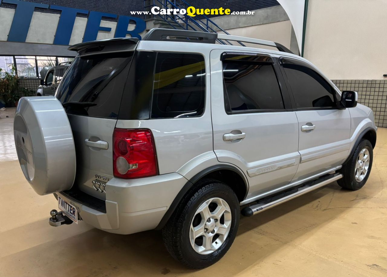 FORD   ECOSPORT XLT 2.0 2.0 FLEX 16V 5P AUT.   PRATA 2012 2.0 FLEX - Loja