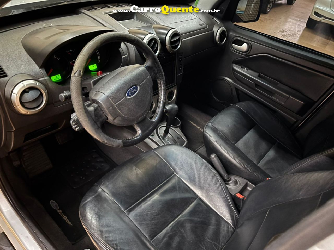 FORD   ECOSPORT XLT 2.0 2.0 FLEX 16V 5P AUT.   PRATA 2012 2.0 FLEX - Loja