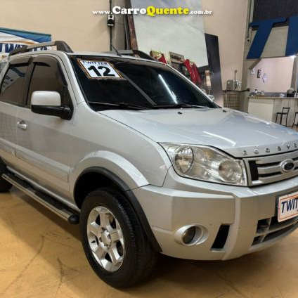 FORD   ECOSPORT XLT 2.0 2.0 FLEX 16V 5P AUT.   PRATA 2012 2.0 FLEX