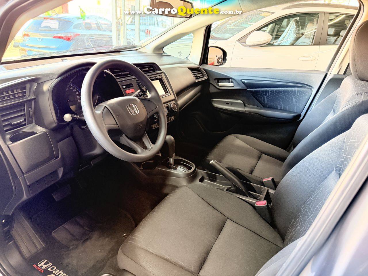 HONDA   FIT DX 1.5 FLEXONE 16V 5P AUT.   CINZA 2017 1.5 FLEX - Loja