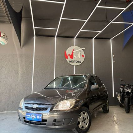 CHEVROLET   CELTA SPIRIT LT 1.0 MPFI 8V FLEXP. 5P   CINZA 2015 1.0 FLEX