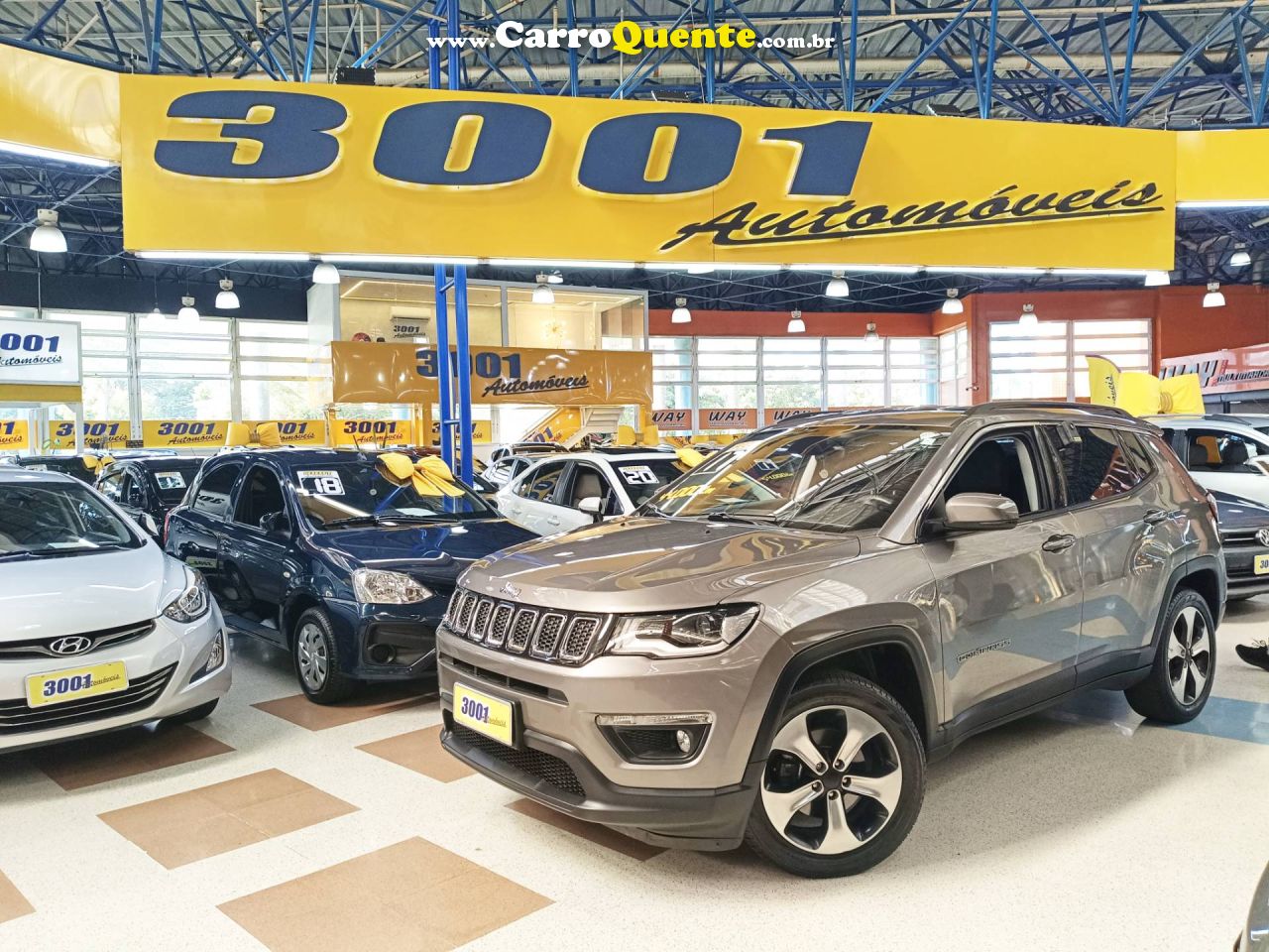 JEEP COMPASS 2.0 16V LONGITUDE 2017 - Loja
