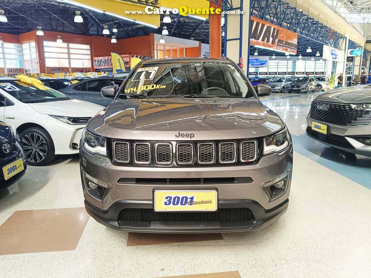 JEEP COMPASS 2.0 16V LONGITUDE 2017 - Loja