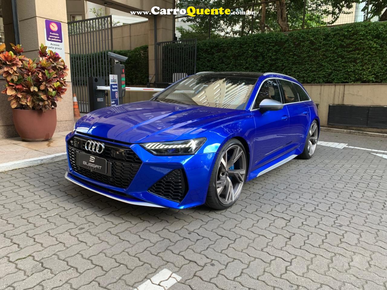 AUDI   4.0 AVANT V8 TWINTURBO MHEV TIPTRONIC   AZUL 2021 4.0 GASOLINA - Loja