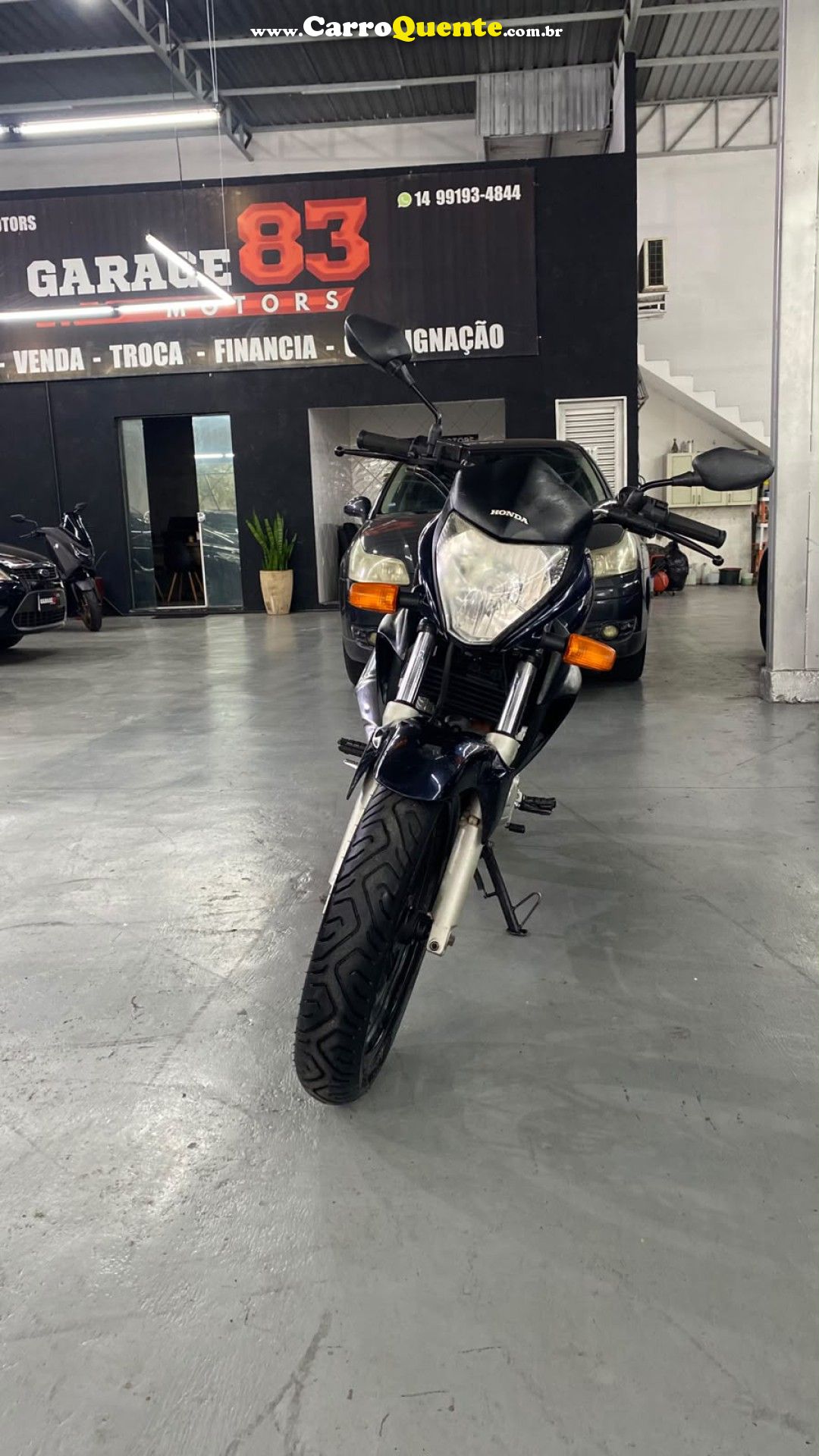 HONDA   CB 300R 300R FLEX   AZUL 2012 300 GASOLINA - Loja