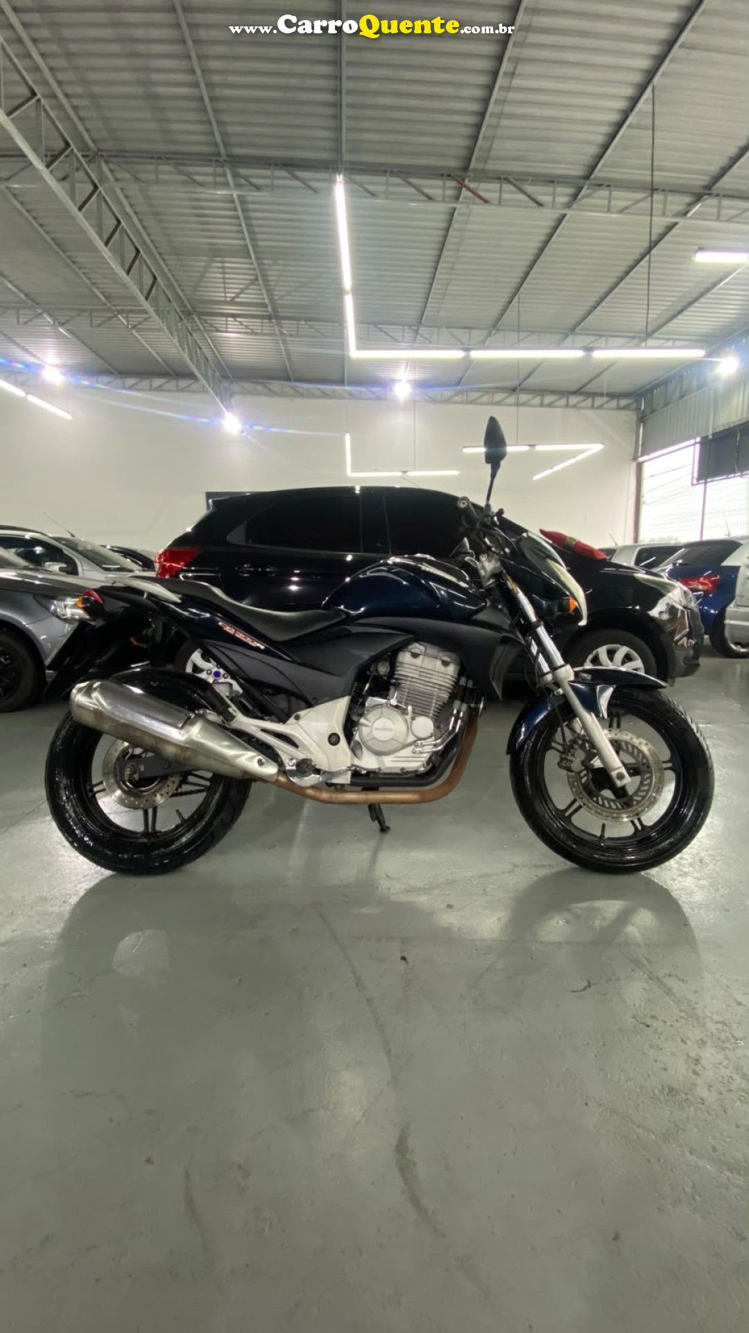 HONDA   CB 300R 300R FLEX   AZUL 2012 300 GASOLINA - Loja