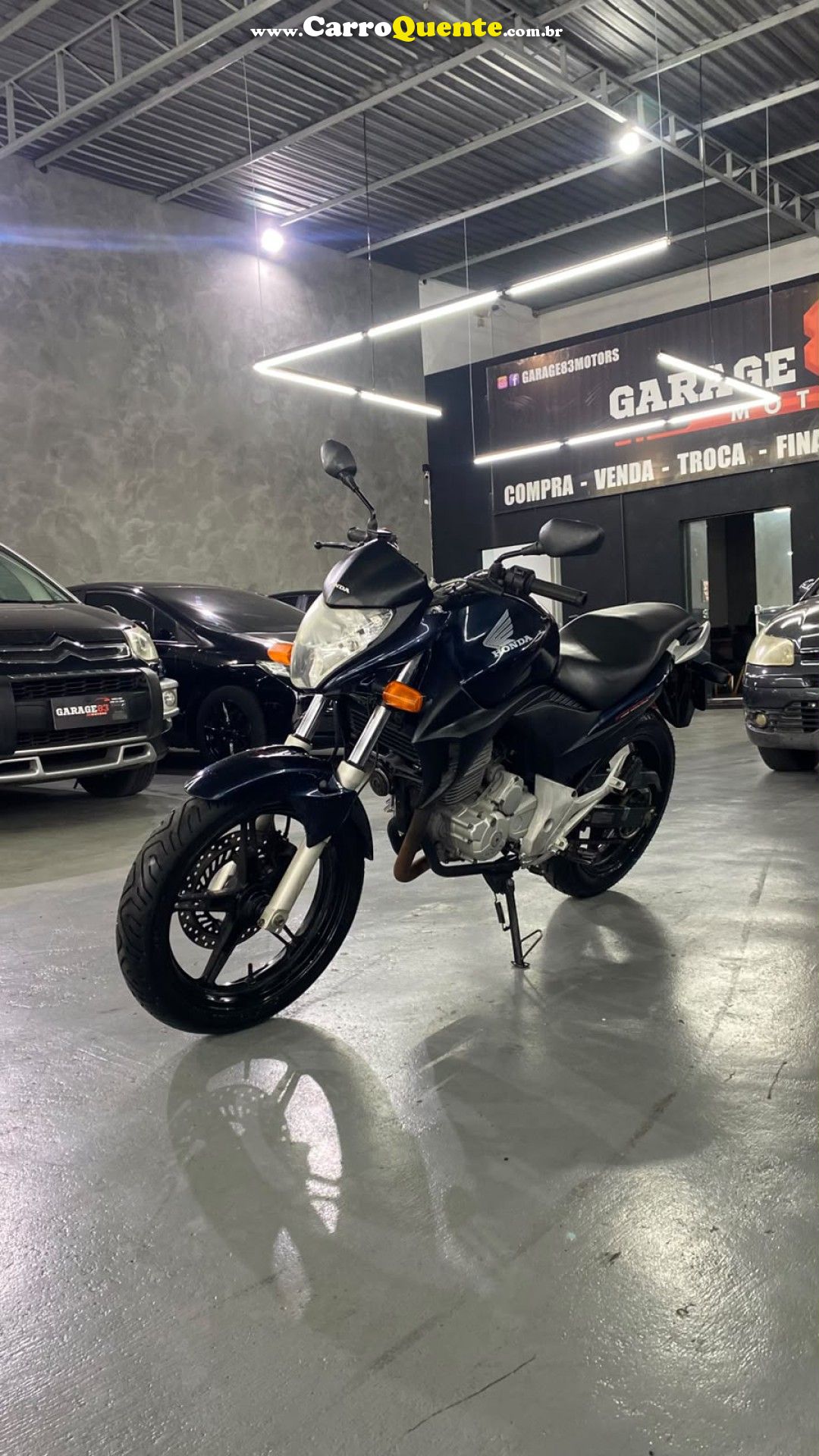HONDA   CB 300R 300R FLEX   AZUL 2012 300 GASOLINA - Loja