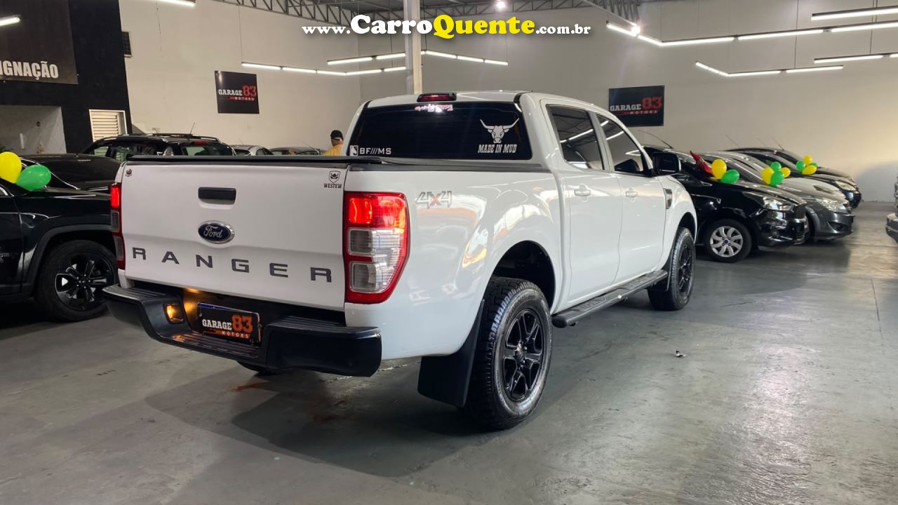 FORD   RANGER XL 2.2 4X4 CS DIESEL MEC.   BRANCO 2014 2.2 DIESEL - Loja