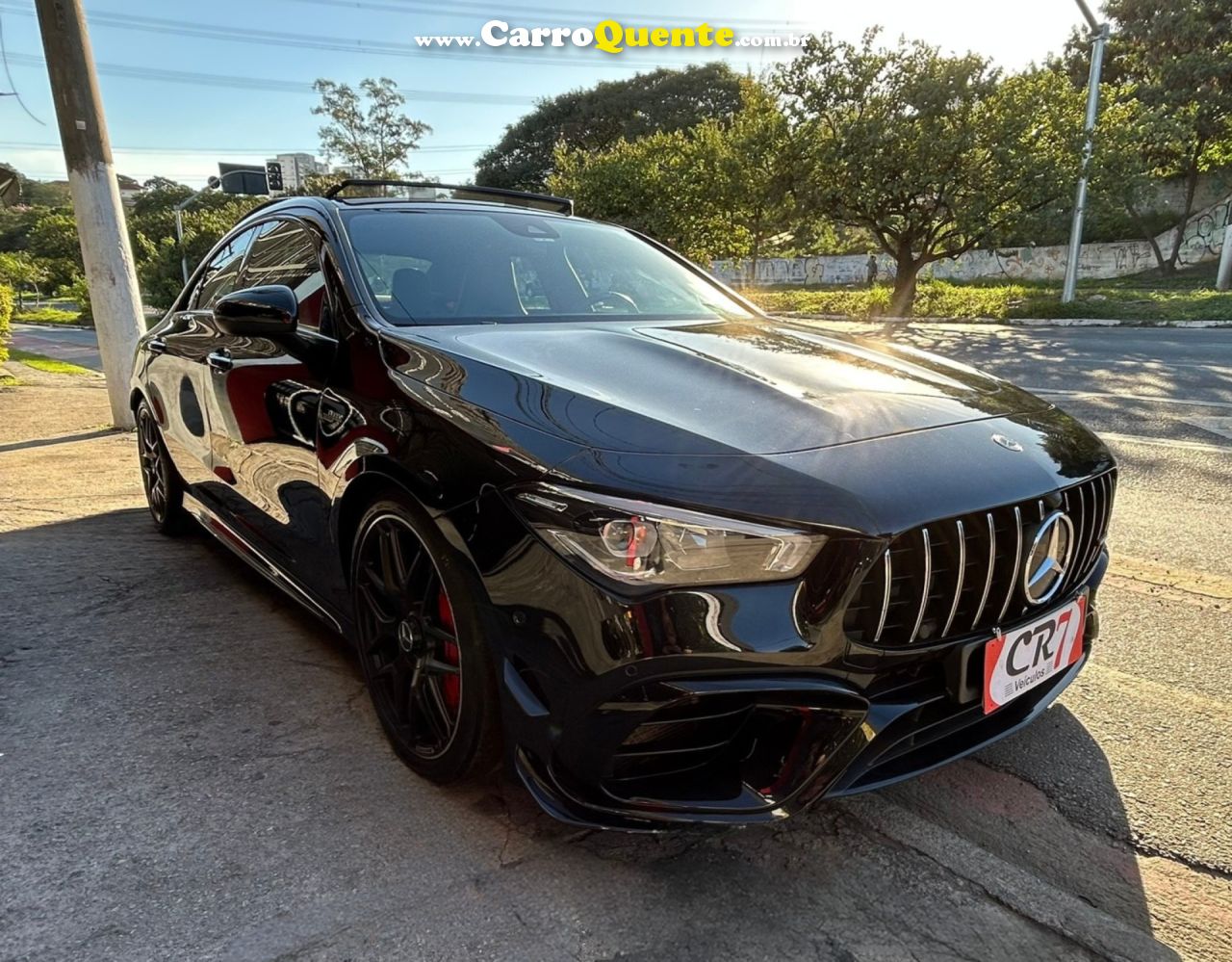 MERCEDES-BENZ   CLASSE A45 AMG 4MATIC 2.0 TURBO AUT.   PRETO 2023 2.0 GASOLINA - Loja