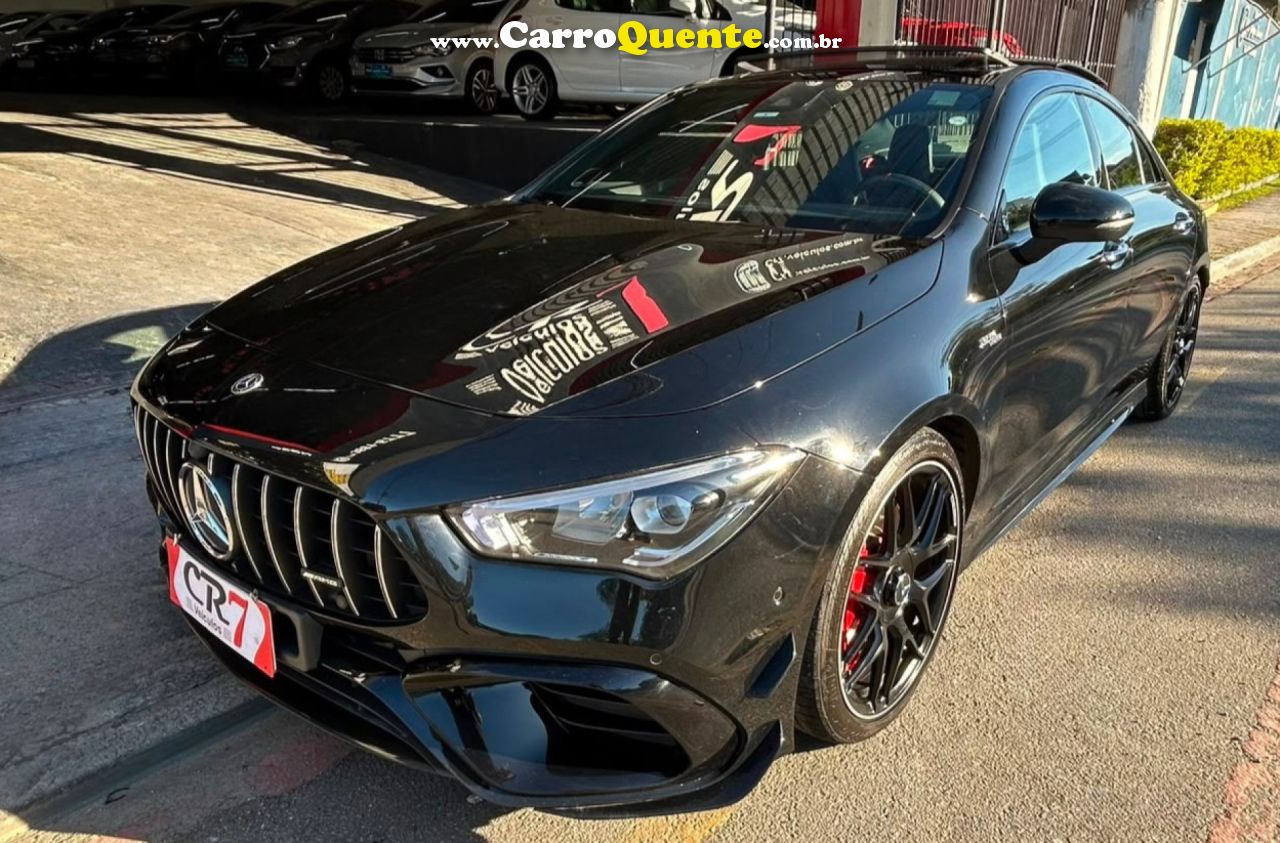 MERCEDES-BENZ   CLASSE A45 AMG 4MATIC 2.0 TURBO AUT.   PRETO 2023 2.0 GASOLINA - Loja