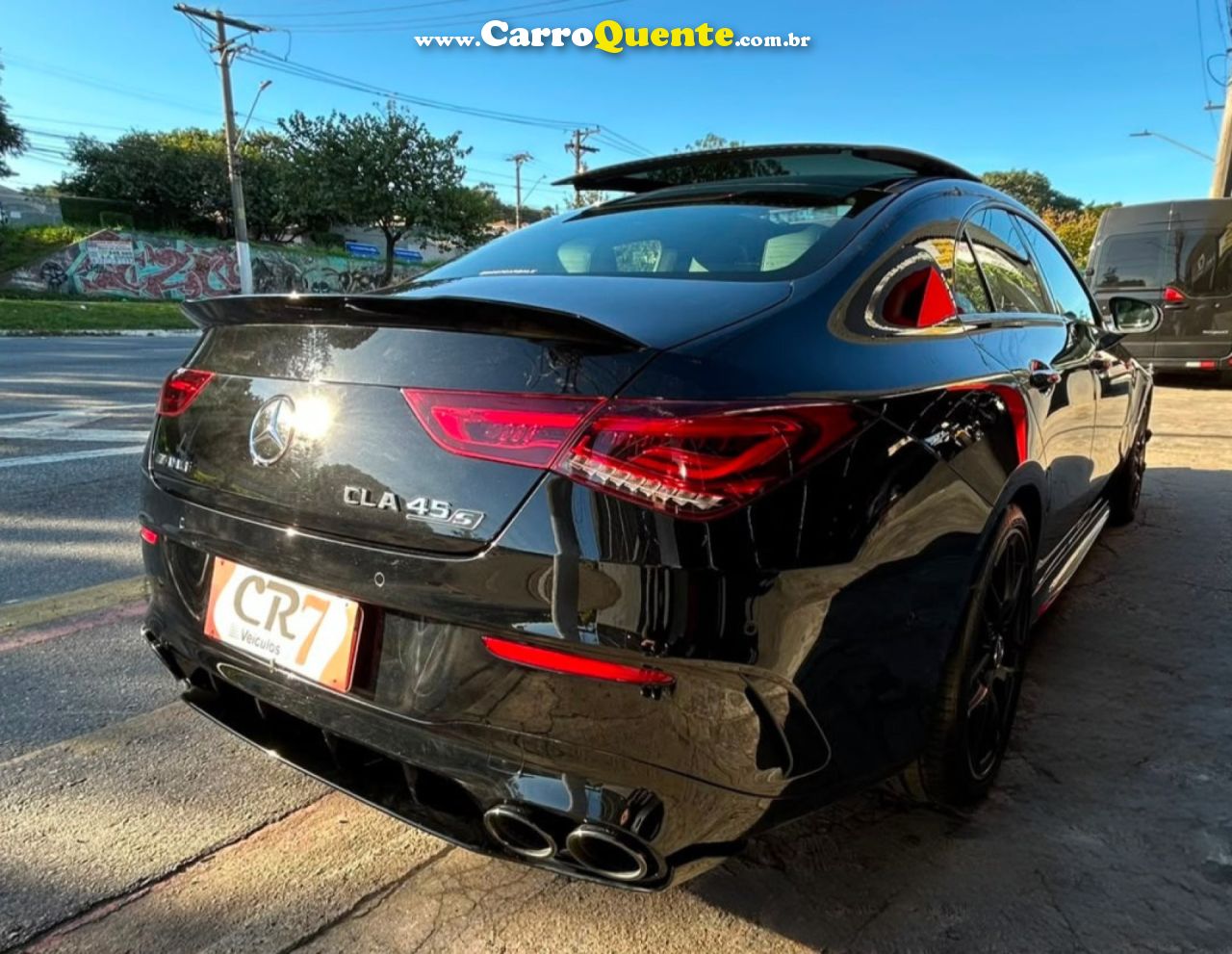 MERCEDES-BENZ   CLASSE A45 AMG 4MATIC 2.0 TURBO AUT.   PRETO 2023 2.0 GASOLINA - Loja