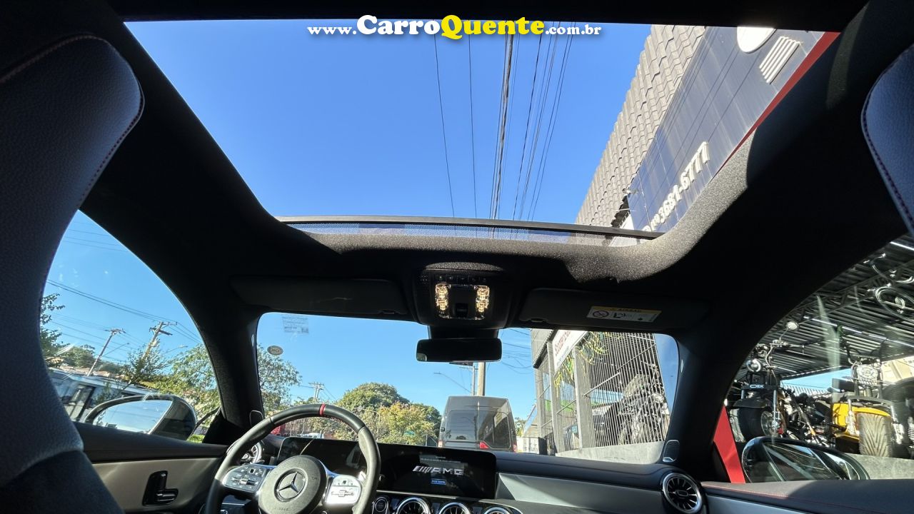 MERCEDES-BENZ   CLASSE A45 AMG 4MATIC 2.0 TURBO AUT.   PRETO 2023 2.0 GASOLINA - Loja