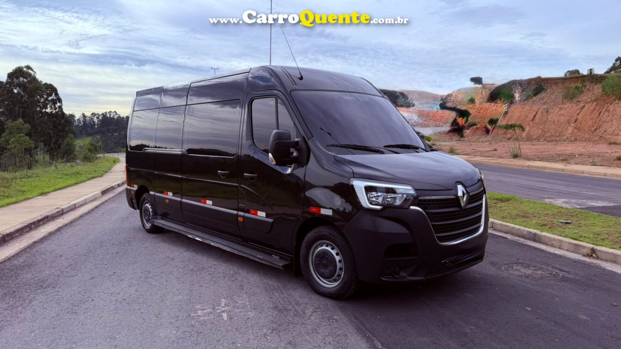 RENAULT   MASTER V NIKS P   PRETO 2024 2.3 DIESEL - Loja