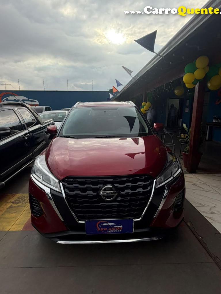NISSAN   KICKS ADVANCE 1.6 16V FLEX AUT.   VERMELHO 2022 1.6 FLEX - Loja