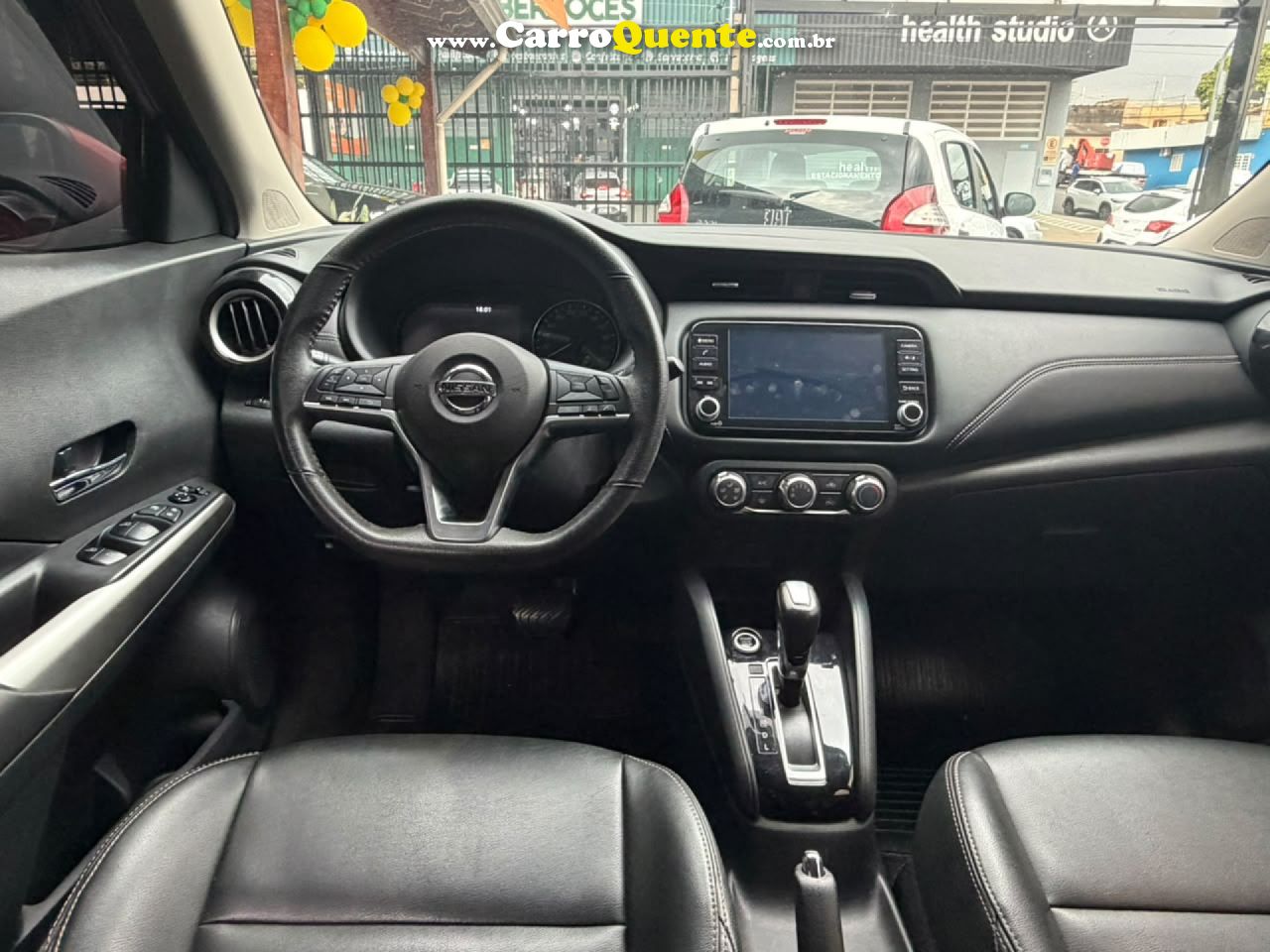 NISSAN   KICKS ADVANCE 1.6 16V FLEX AUT.   VERMELHO 2022 1.6 FLEX - Loja