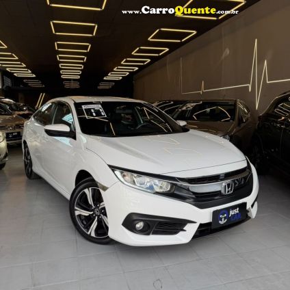 HONDA   CIVIC SEDAN EXL 2.0 FLEX 16V AUT.4P   BRANCO 2017 2.0 FLEX
