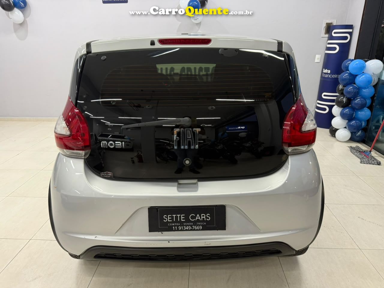 FIAT   MOBI LIKE 1.0 FIRE FLEX 5P.   PRATA 2023 1.0 FLEX - Loja