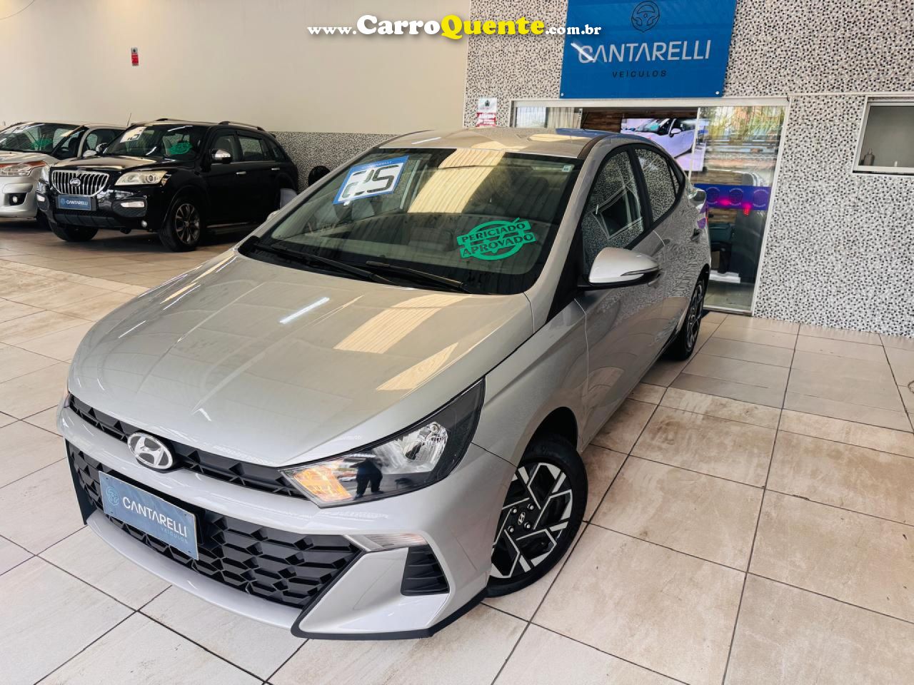 HYUNDAI   HB20S C.PLUSC.STYLE1.0 FLEX 12V MEC. 4P   PRATA 2025 1.0 FLEX - Loja