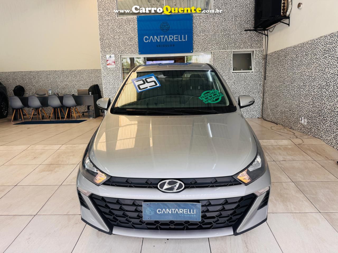 HYUNDAI   HB20S C.PLUSC.STYLE1.0 FLEX 12V MEC. 4P   PRATA 2025 1.0 FLEX - Loja