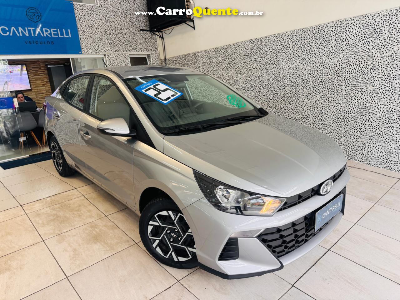 HYUNDAI   HB20S C.PLUSC.STYLE1.0 FLEX 12V MEC. 4P   PRATA 2025 1.0 FLEX - Loja