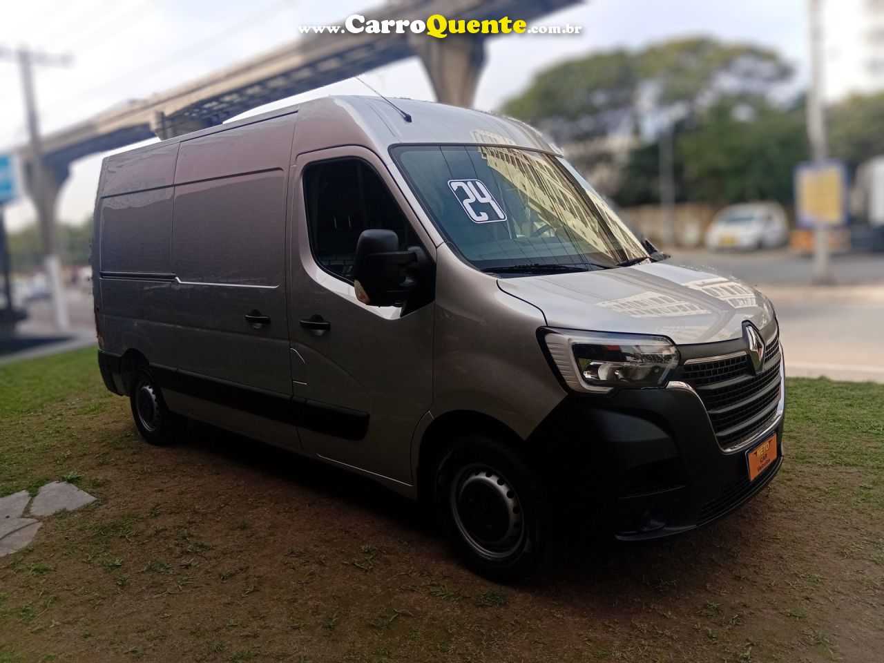 RENAULT   MASTER 2.3 DCI GRAND FURGÃO16V DIESEL   PRATA 2024 2.3 DIESEL - Loja