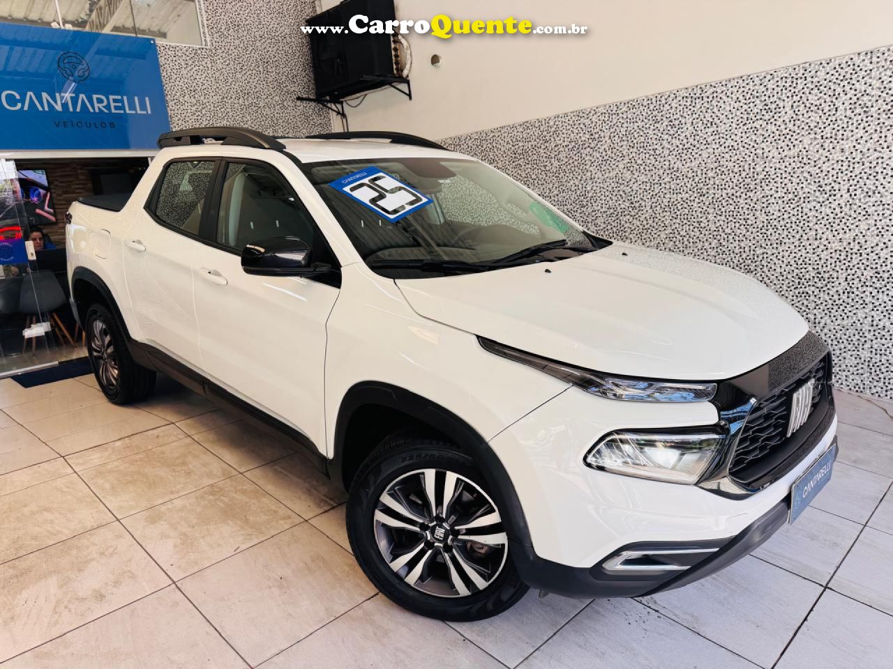 FIAT   TORO FREEDOM 1.3 T270 4X2 FLEX AUT.   BRANCO 2025 1.3 FLEX - Loja
