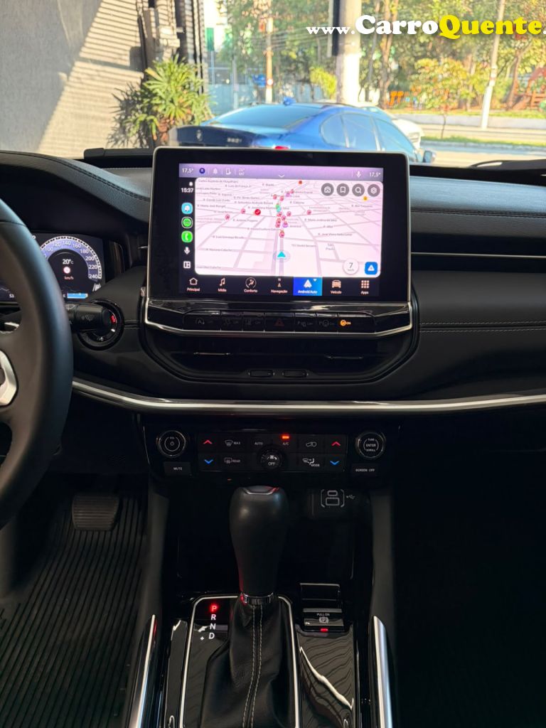 JEEP   COMMANDER LONGITUDE T270 1.3 TB FLEX AUT   PRETO 2025 1.3 FLEX - Loja