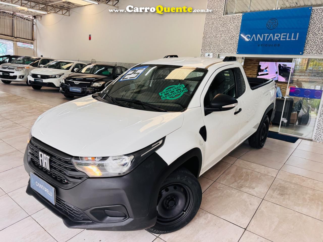 FIAT   STRADA ENDURANCE 1.4 FLEX 8V CS PLUS   BRANCO 2025 1.4 FLEX - Loja