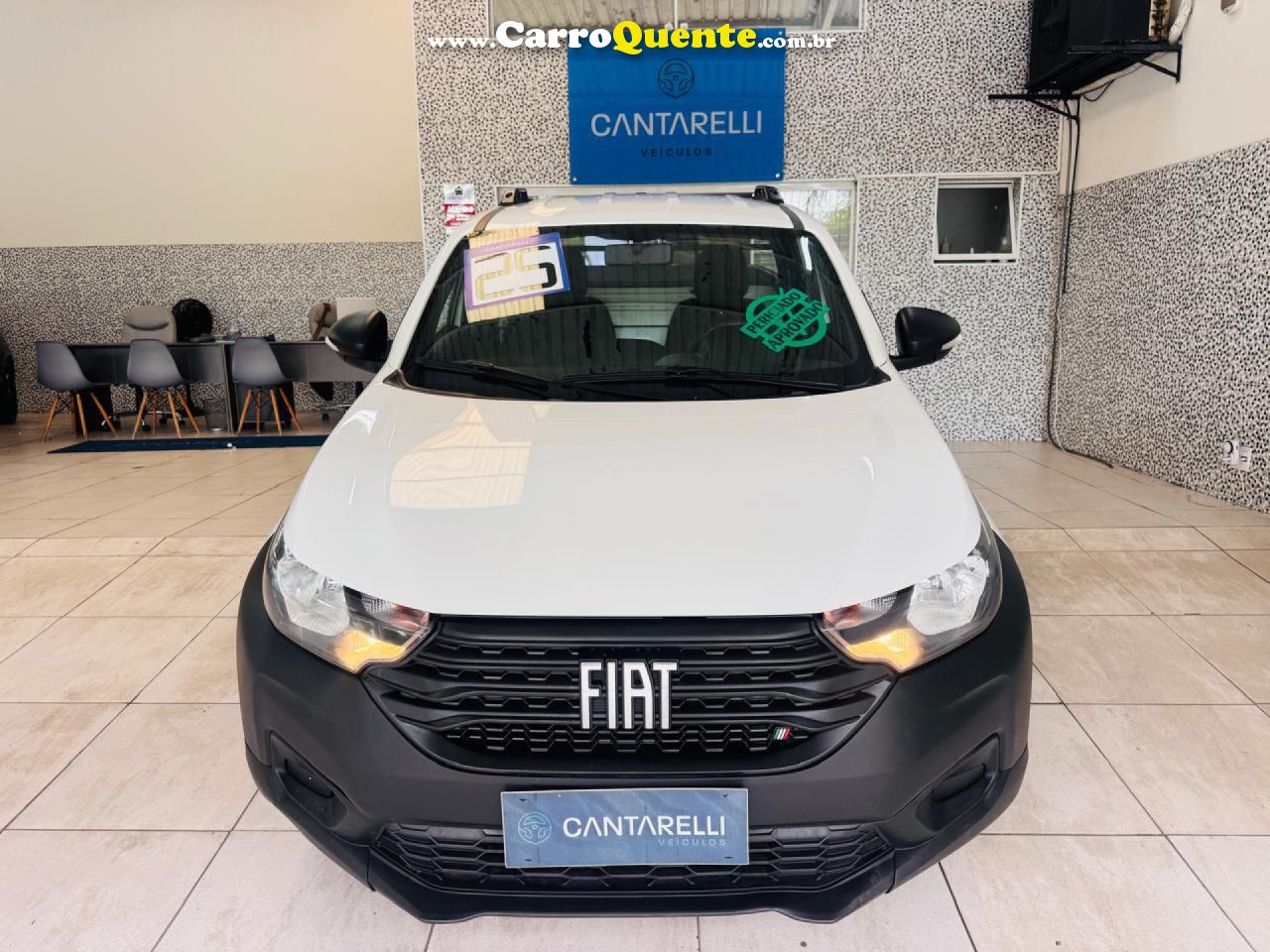 FIAT   STRADA ENDURANCE 1.4 FLEX 8V CS PLUS   BRANCO 2025 1.4 FLEX - Loja