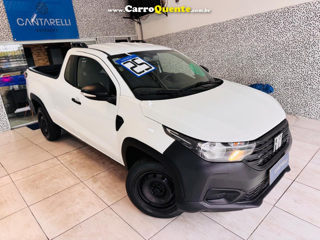 FIAT   STRADA ENDURANCE 1.4 FLEX 8V CS PLUS   BRANCO 2025 1.4 FLEX - Loja