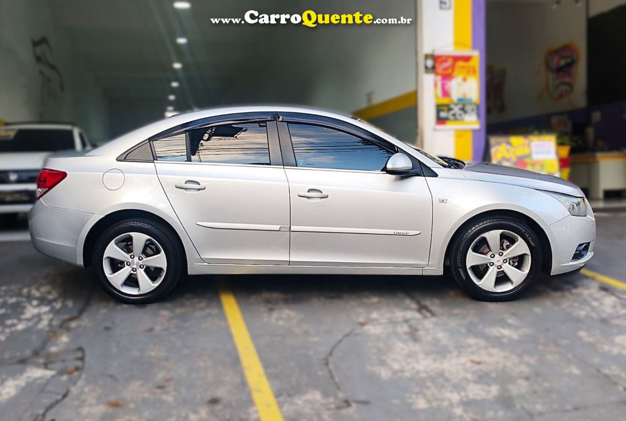 CHEVROLET   CRUZE LT 1.8 16V FLEXPOWER 4P MEC.   PRATA 2013 1.8 FLEX - Loja