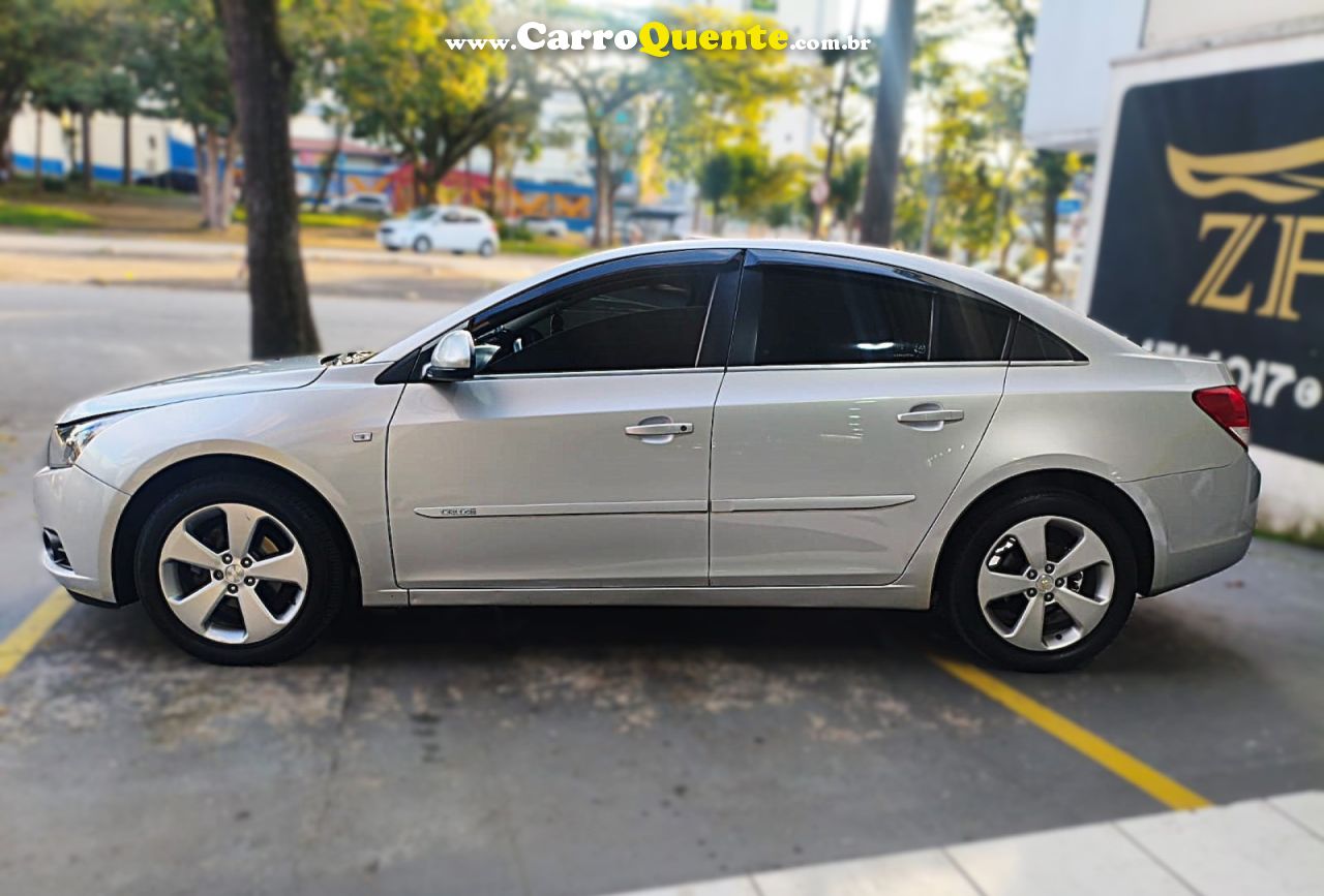CHEVROLET   CRUZE LT 1.8 16V FLEXPOWER 4P MEC.   PRATA 2013 1.8 FLEX - Loja