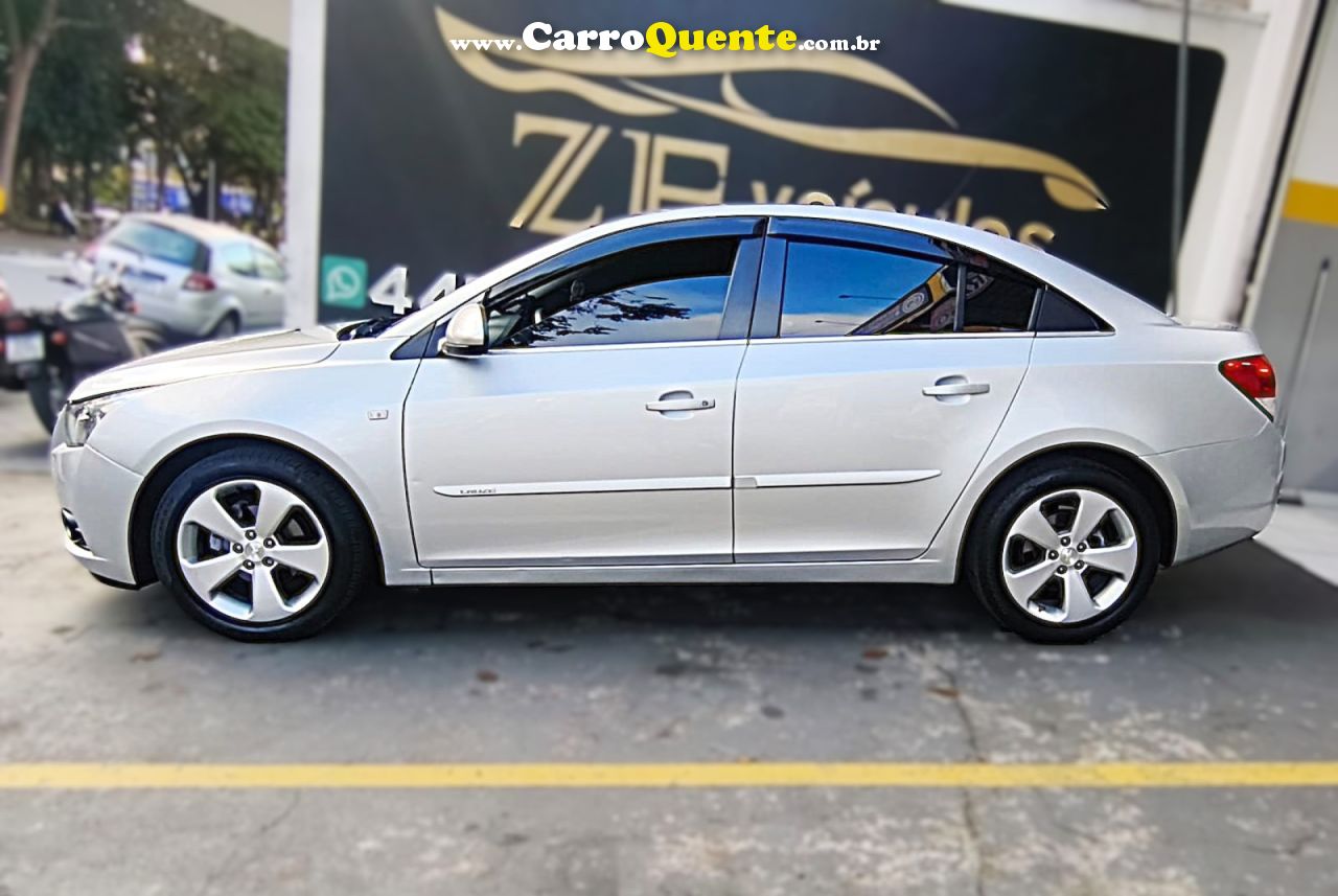 CHEVROLET   CRUZE LT 1.8 16V FLEXPOWER 4P MEC.   PRATA 2013 1.8 FLEX - Loja