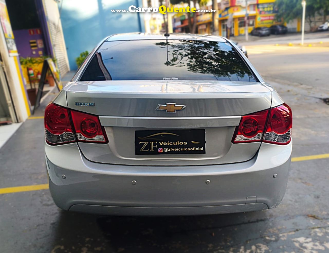 CHEVROLET   CRUZE LT 1.8 16V FLEXPOWER 4P MEC.   PRATA 2013 1.8 FLEX - Loja