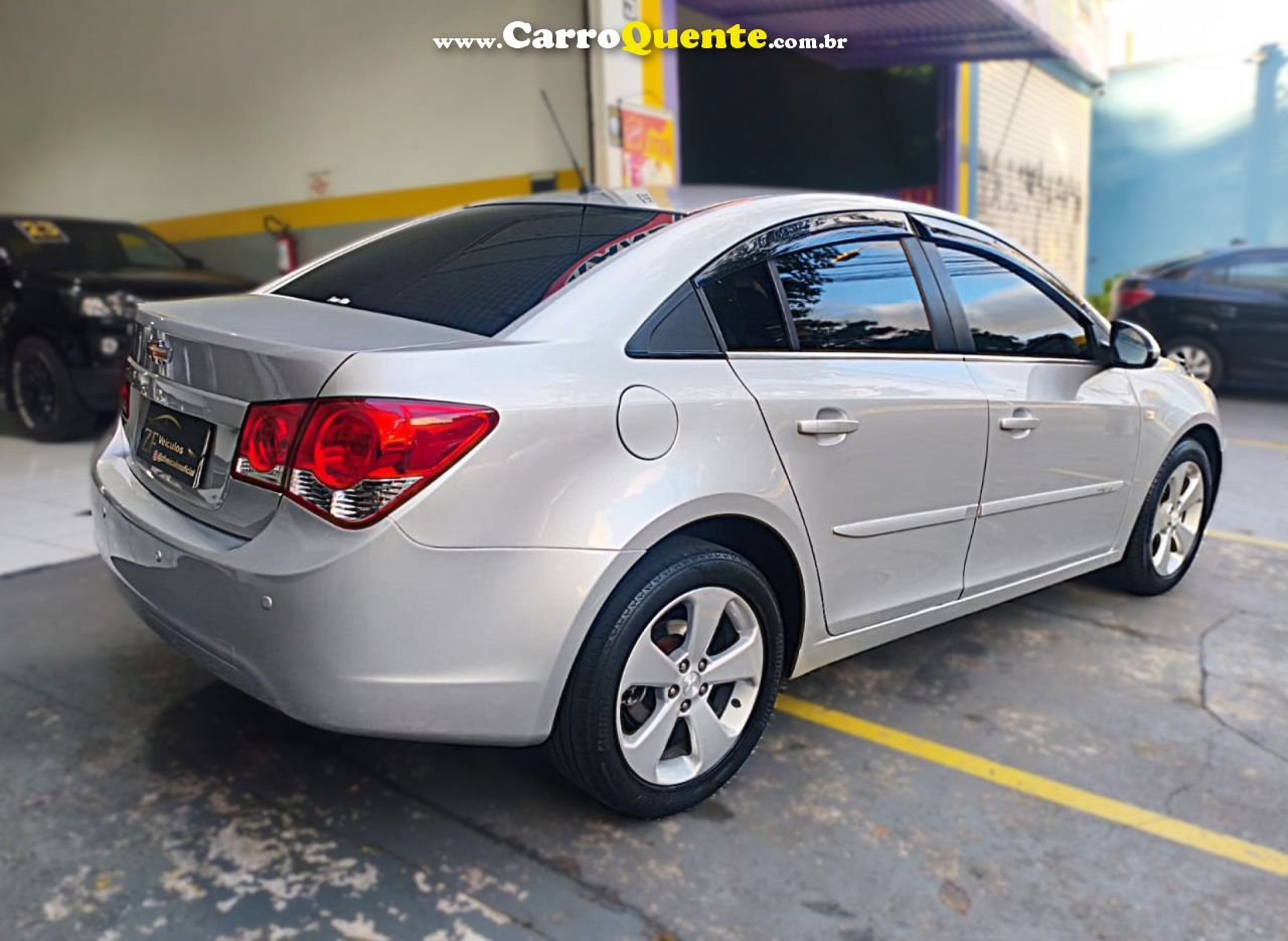 CHEVROLET   CRUZE LT 1.8 16V FLEXPOWER 4P MEC.   PRATA 2013 1.8 FLEX - Loja