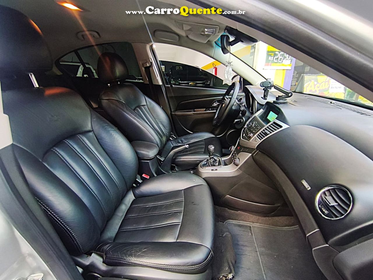 CHEVROLET   CRUZE LT 1.8 16V FLEXPOWER 4P MEC.   PRATA 2013 1.8 FLEX - Loja