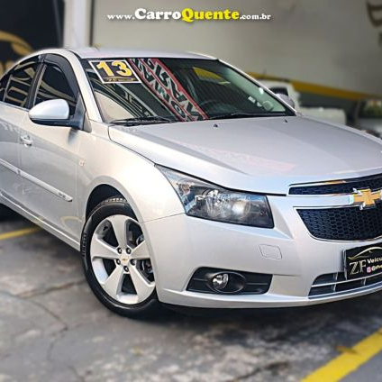 CHEVROLET   CRUZE LT 1.8 16V FLEXPOWER 4P MEC.   PRATA 2013 1.8 FLEX