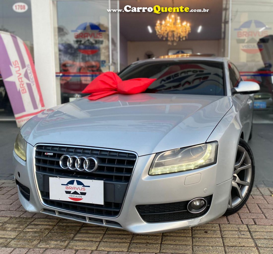 AUDI   A5 SPORTBACK 2.0 16V TFSI 211CV MULTI.   PRATA 2011 2.0 GASOLINA - Loja