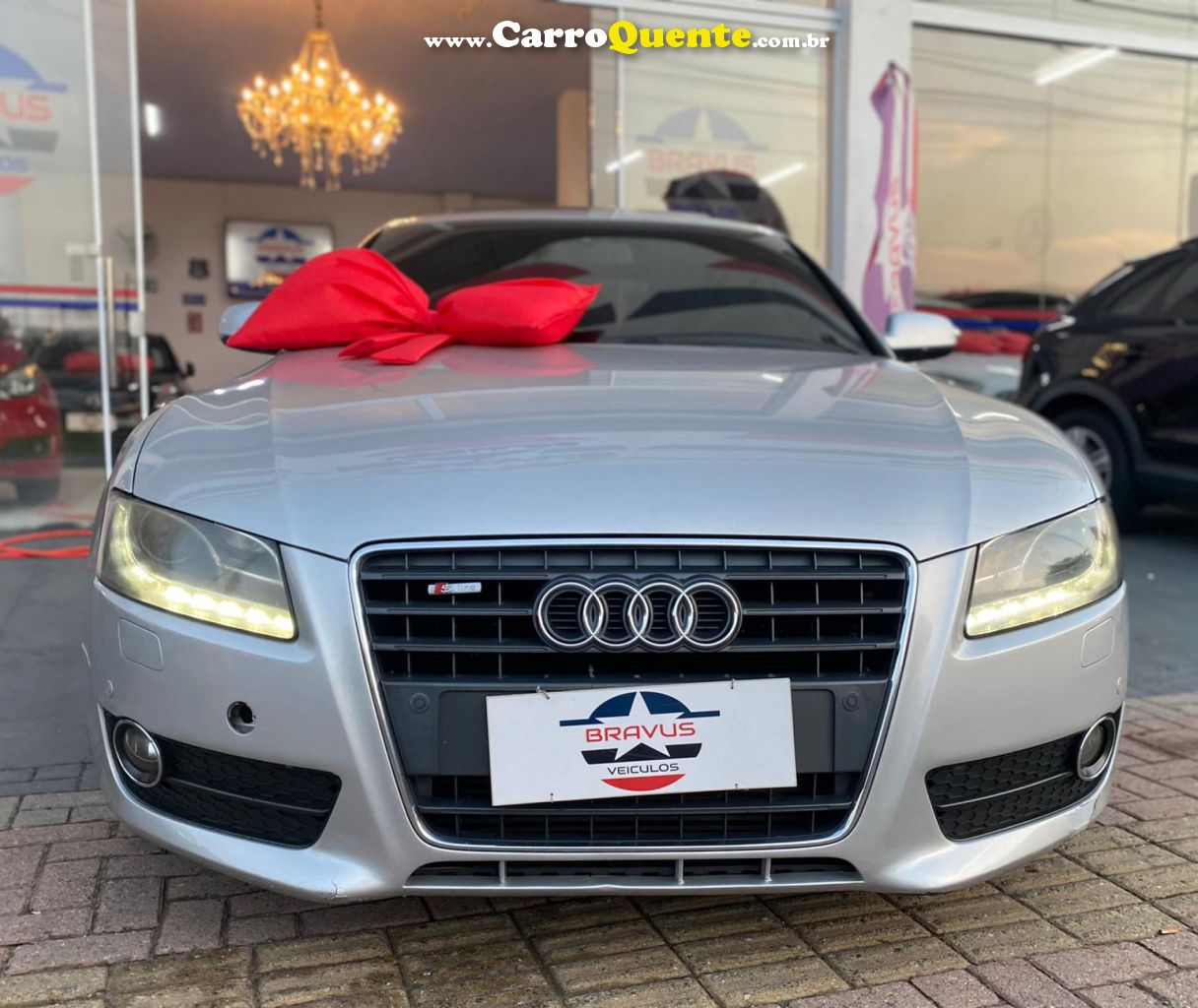 AUDI   A5 SPORTBACK 2.0 16V TFSI 211CV MULTI.   PRATA 2011 2.0 GASOLINA - Loja