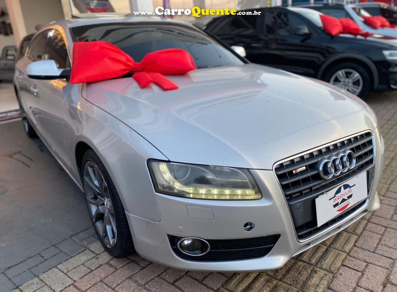 AUDI   A5 SPORTBACK 2.0 16V TFSI 211CV MULTI.   PRATA 2011 2.0 GASOLINA - Loja