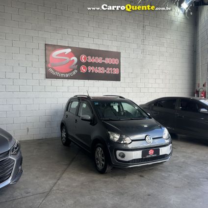 VOLKSWAGEN   UP! CROSS 1.0 T. FLEX 12V 5P   CINZA 2016 1.0 FLEX