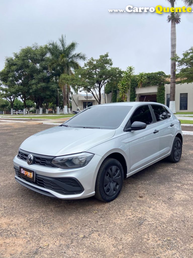 VOLKSWAGEN   POLO TRACK 1.0 FLEX 12V 5P   PRATA 2024 1.0 FLEX - Loja