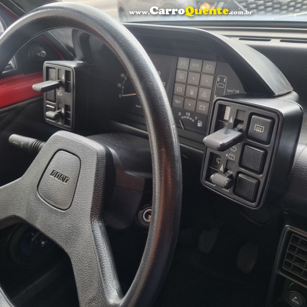FIAT   UNO MILLE 1.0 I.E.ELECTRONICBRIO 2P   VERMELHO 1992 1.0 GASOLINA - Loja
