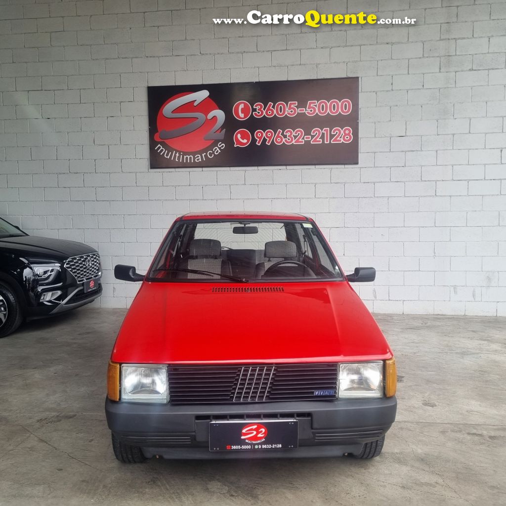 FIAT   UNO MILLE 1.0 I.E.ELECTRONICBRIO 2P   VERMELHO 1992 1.0 GASOLINA - Loja