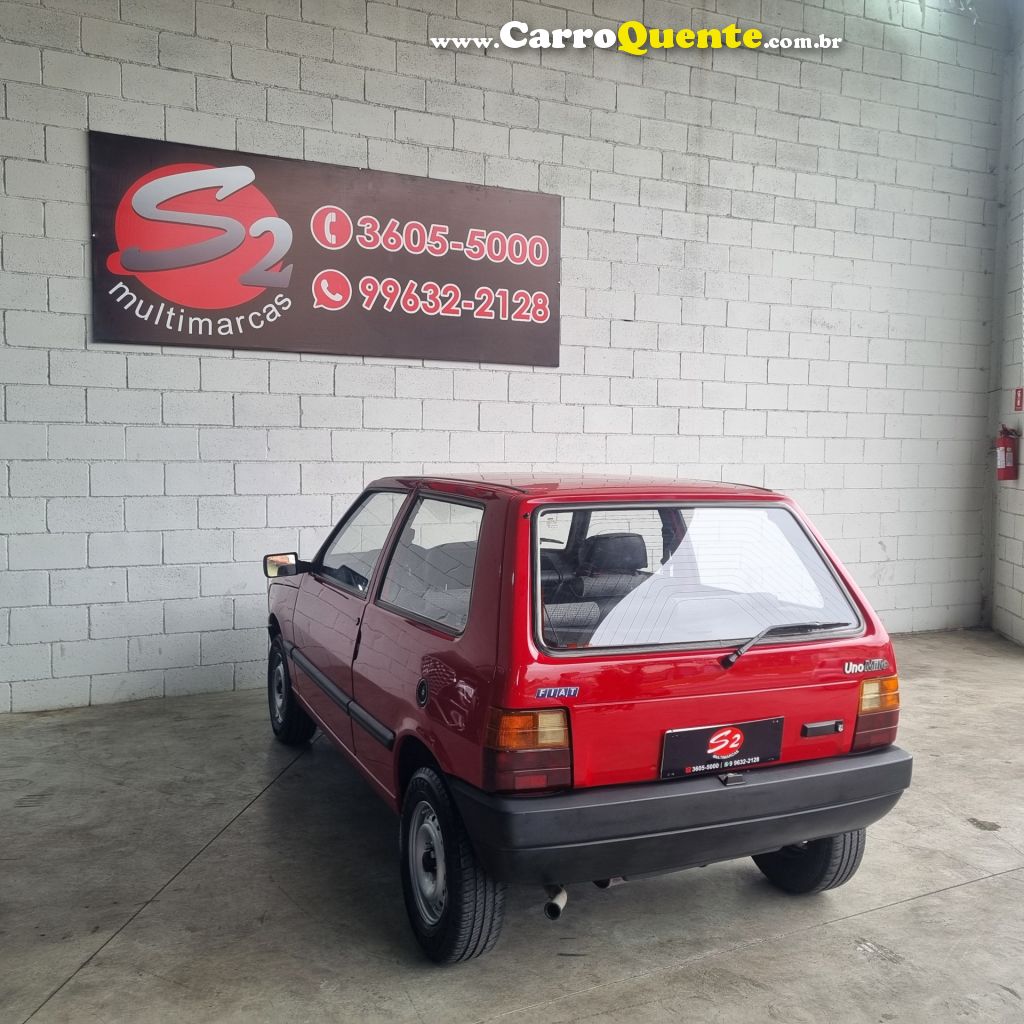 FIAT   UNO MILLE 1.0 I.E.ELECTRONICBRIO 2P   VERMELHO 1992 1.0 GASOLINA - Loja
