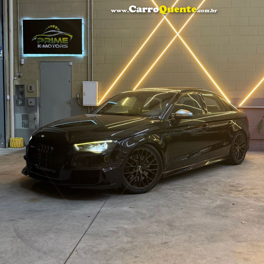 AUDI   S3 SEDAN 2.0 TFSI QUATTRO 286CV S-TRONIC   PRETO 2015 2.0 GASOLINA - Loja