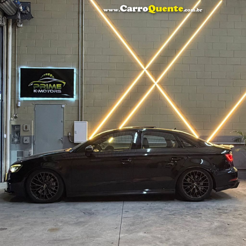 AUDI   S3 SEDAN 2.0 TFSI QUATTRO 286CV S-TRONIC   PRETO 2015 2.0 GASOLINA - Loja