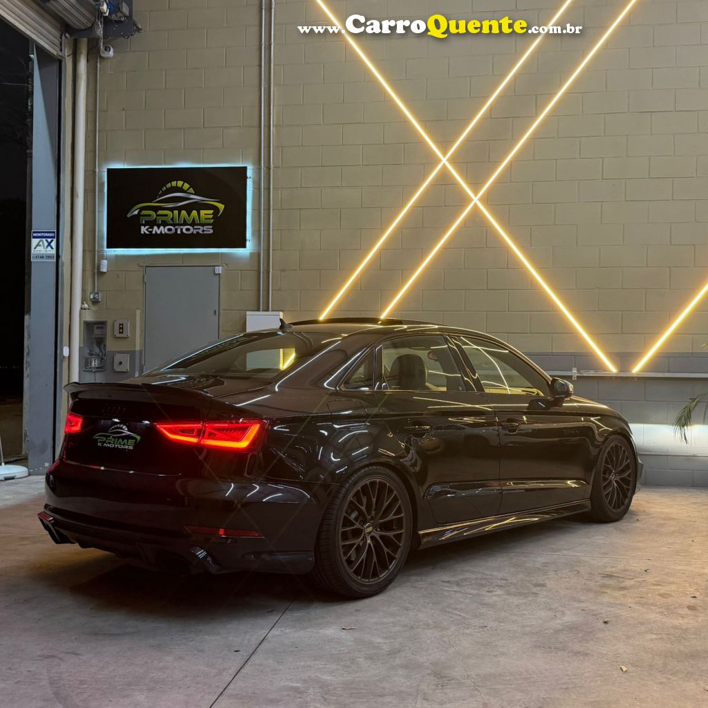 AUDI   S3 SEDAN 2.0 TFSI QUATTRO 286CV S-TRONIC   PRETO 2015 2.0 GASOLINA - Loja