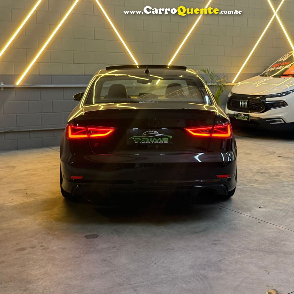 AUDI   S3 SEDAN 2.0 TFSI QUATTRO 286CV S-TRONIC   PRETO 2015 2.0 GASOLINA - Loja