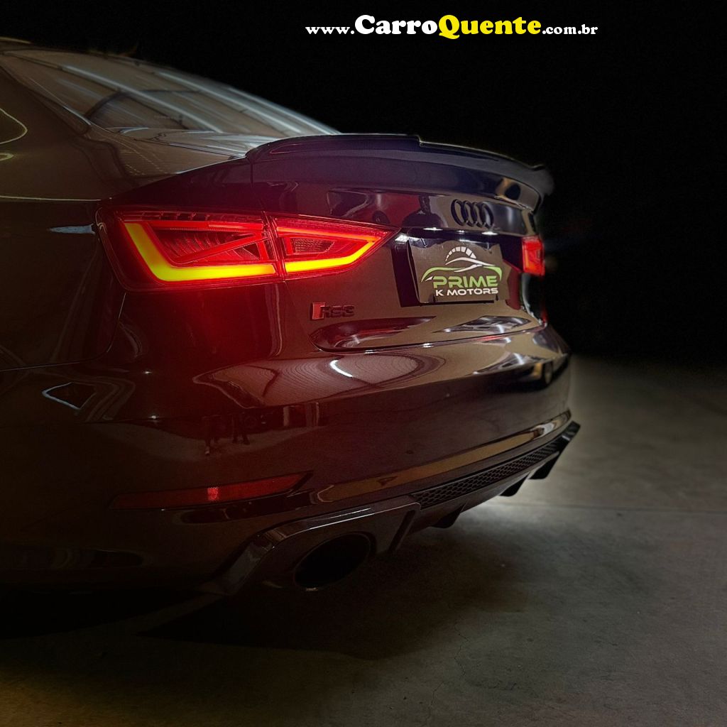 AUDI   S3 SEDAN 2.0 TFSI QUATTRO 286CV S-TRONIC   PRETO 2015 2.0 GASOLINA - Loja